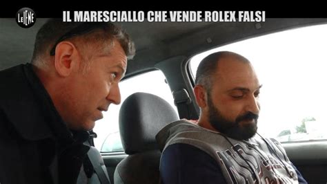 maresciallo che vende rolex falsi|Le Iene, il maresciallo che vende Rolex falsi.